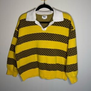Obey Charlie Striped Sweater